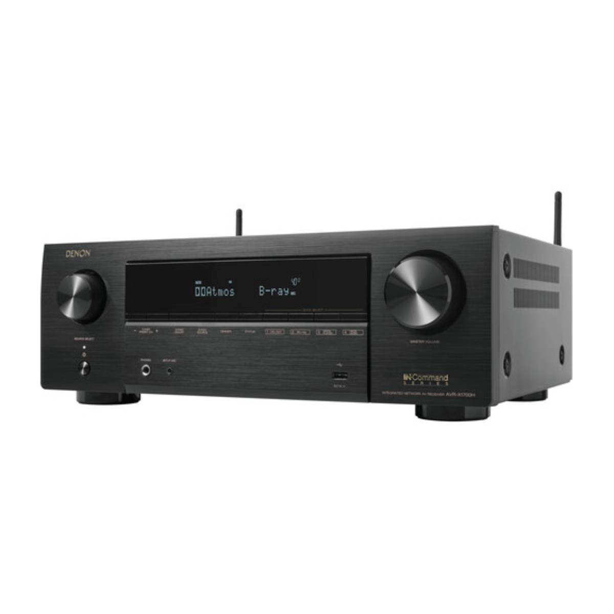 Receptor AV 8K de 7.2 canales con HEOS integrado Denon AVR-X1700H - Negro 
