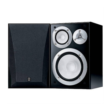 Altavoz de estantería de 3 vías Yamaha NS6490 con diseño de suspensión acústica (juego de 2) - Negro 