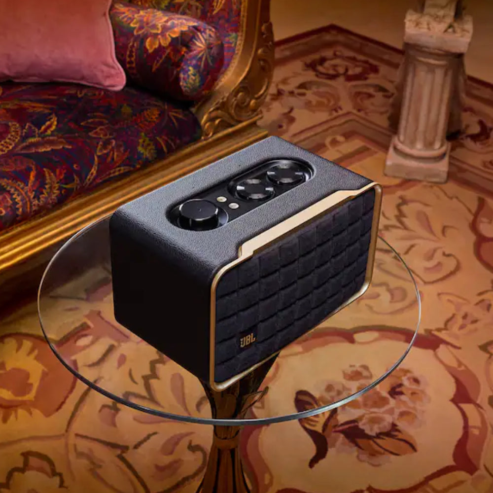 JBL Authentics 200 Smart Home Speaker - Black