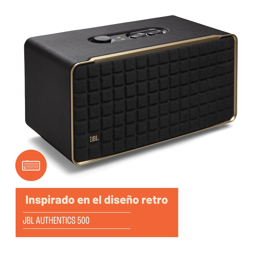 JBL Authentics 500 Smart Home Speaker - Black