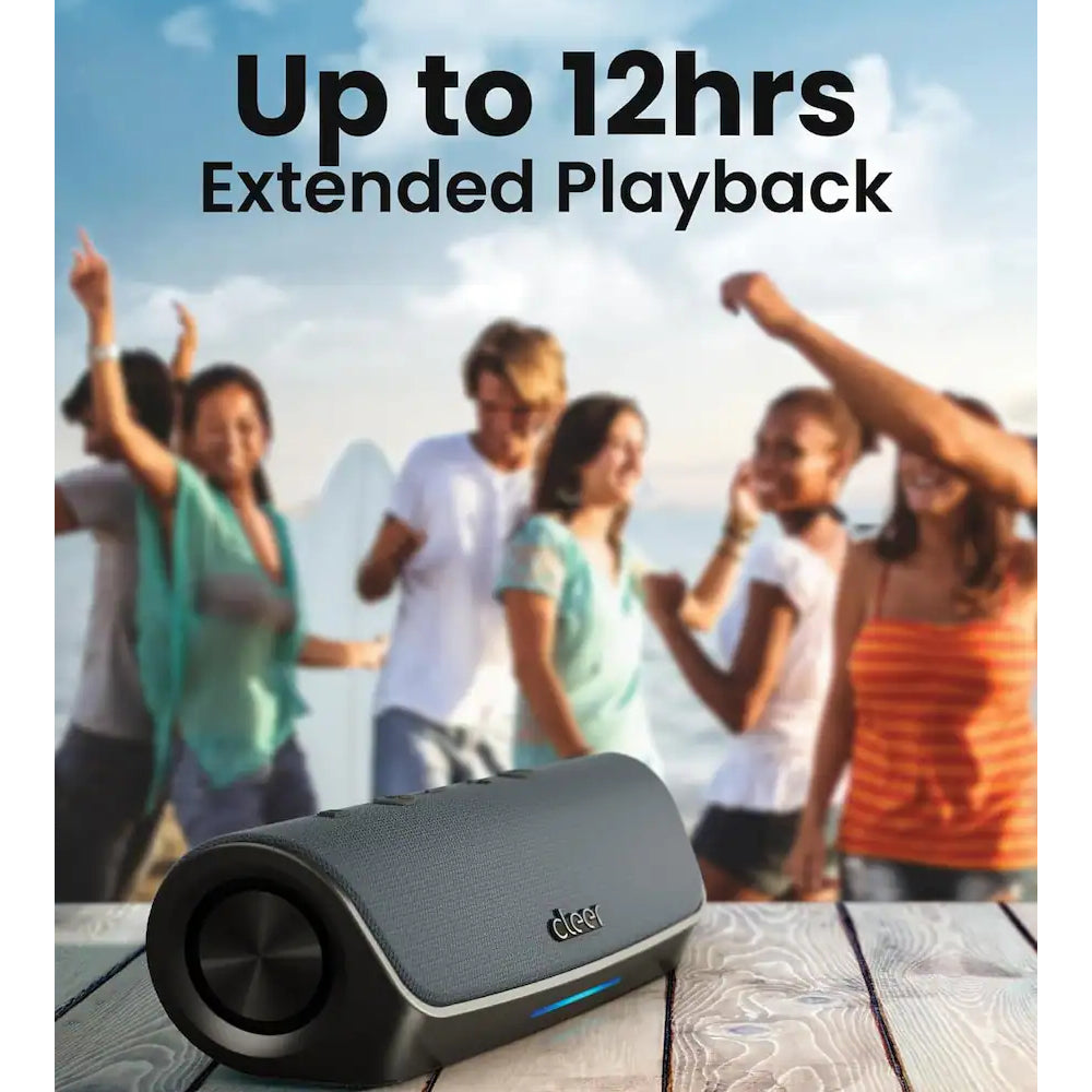 Cleer Scene Portable Bluetooth Speaker with Water Resistant