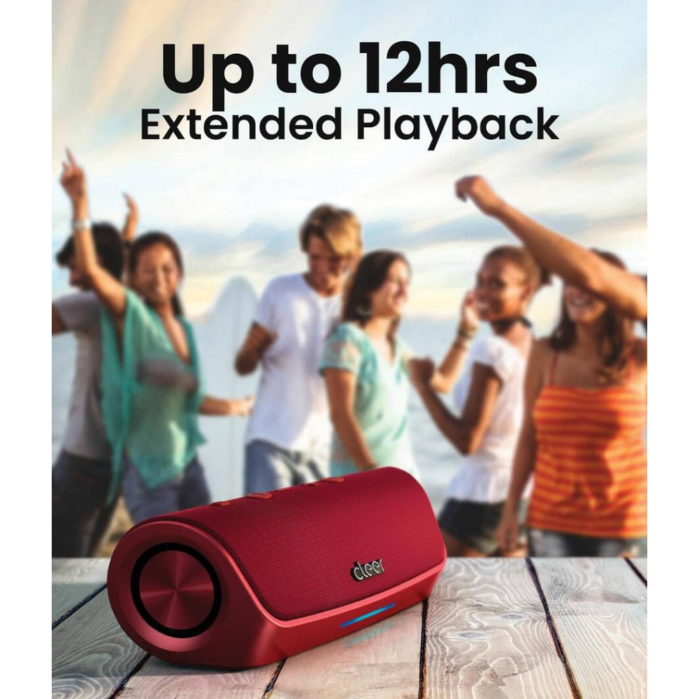 Cleer Scene Portable Bluetooth Speaker with Water Resistant
