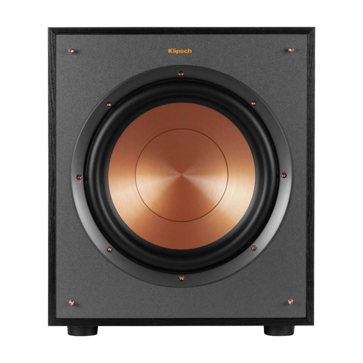 Subwoofer activo de 10" y 150 W de la serie Reference de Klipsch, color negro