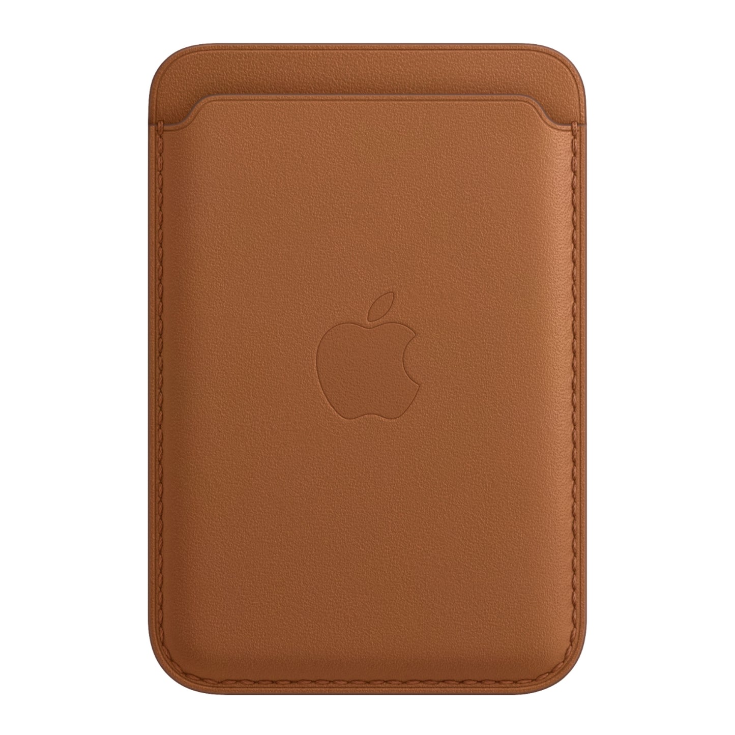 Apple MagSafe Leather Wallet for iPhone 12 Series, Saddle Brown