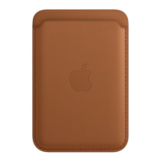 Apple MagSafe Leather Wallet for iPhone 12 Series, Saddle Brown