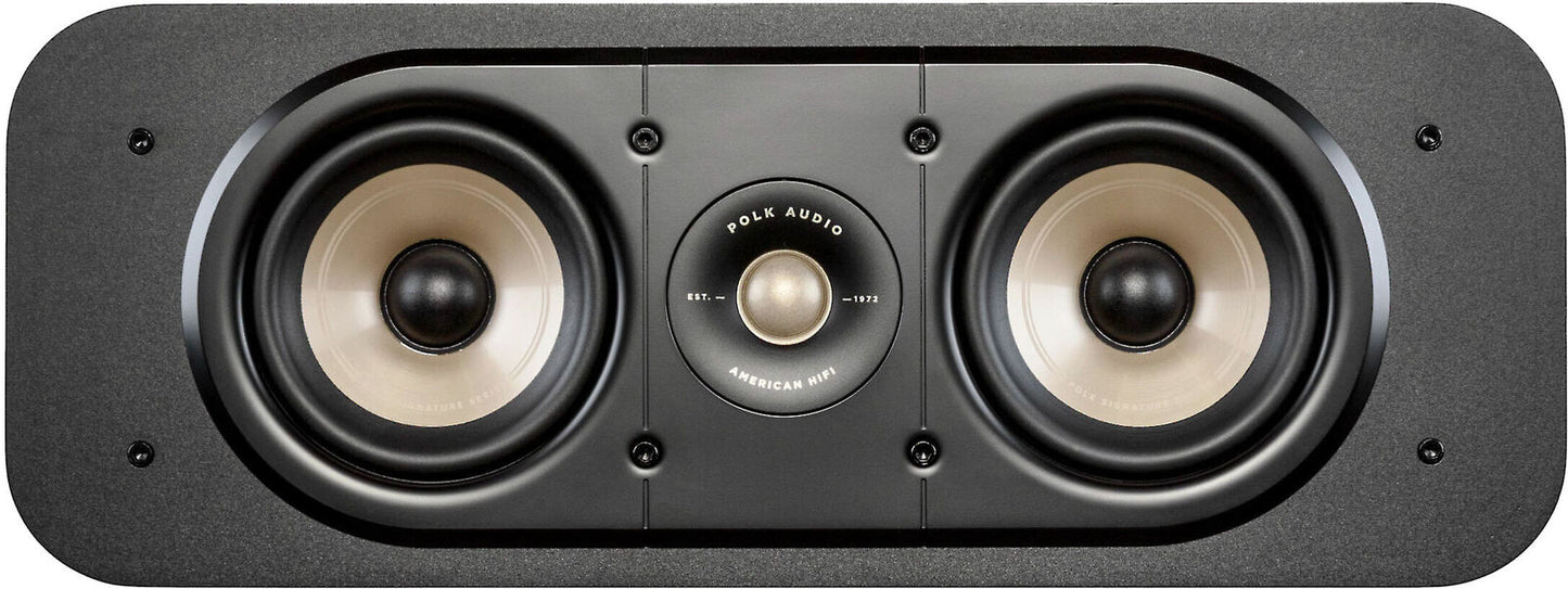 Altavoz de canal central Polk Signature Elite ES30: negro espectacular