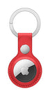 Apple AirTag Leather Key Ring - Red - Curacao