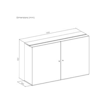 65" TV Lift Cabinet with 2-Drawer by Black Widow