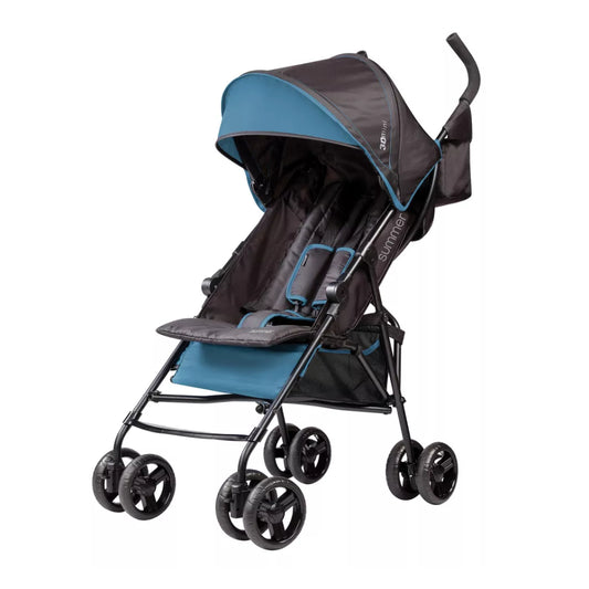 Cochecito de bebé Summer Infant 3Dmini Convenience - Azul/Negro