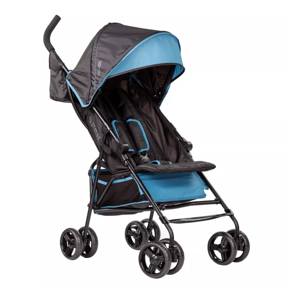 Summer Infant 3Dmini Convenience Stroller - Blue/Black