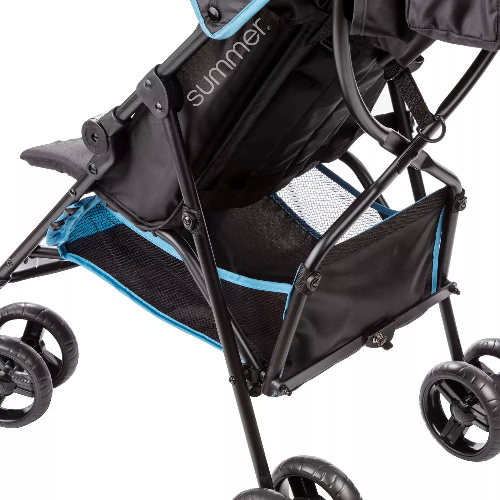 Cochecito de bebé Summer Infant 3Dmini Convenience - Azul/Negro