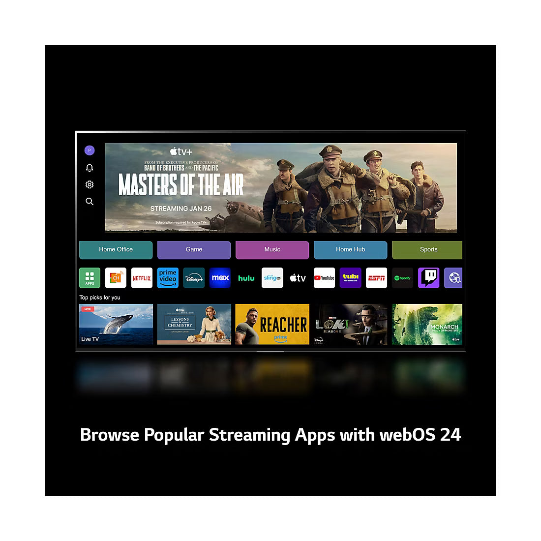 LG 70" Class UT7550 4K UHD ThinQ AI Smart TV with webOS