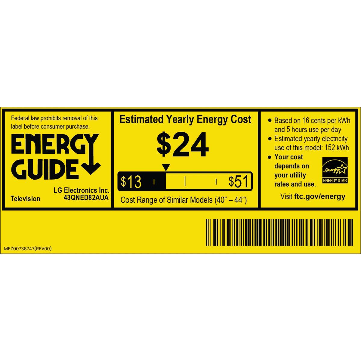 LG Class QNED82A UHD 4K AI Smart WebOS TV