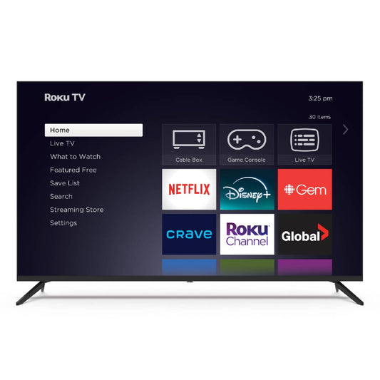 JVC 50" LT-50EP4547 LED UHD 4K Smart Roku TV