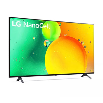 Televisor inteligente LG NanoCell LED 4K UHD de 55" con webOS, color negro 