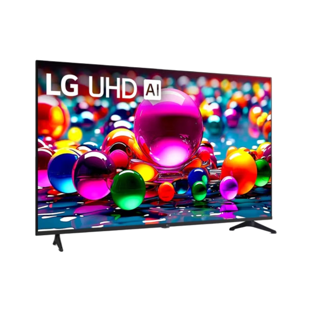Bundle: LG 65" Class UA77A UHD 4K AI Smart WebOS TV + JBL Deep Bass MK2 2.1-Channel Soundbar System with Wireless Subwoofer - Black