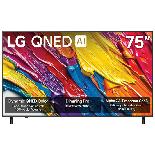 LG Class QNED82A UHD 4K AI Smart WebOS TV