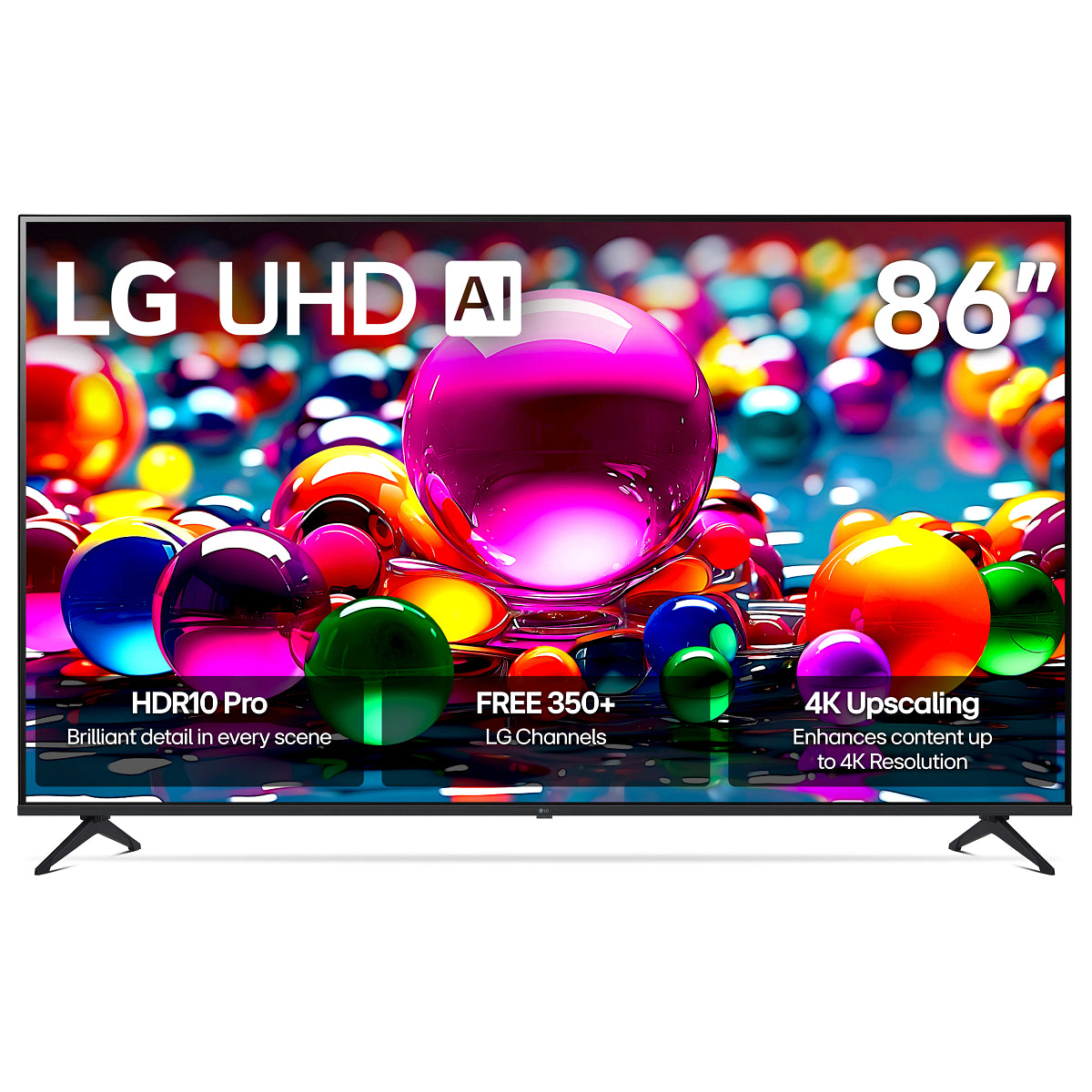 LG Class UA77 LED UHD 4K AI Smart webOS TV