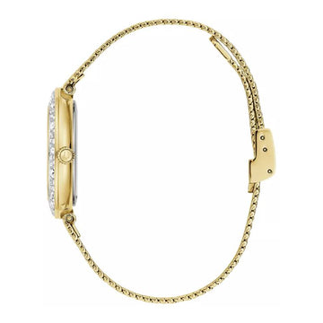 Bulova Crystal Women's 32mm Bracelet Watch - Gold