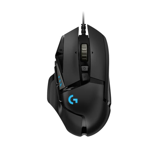 Ratón para juegos con cable Logitech G502 HERO, color negro