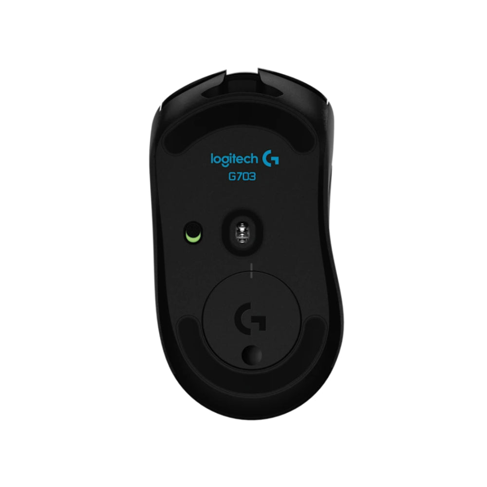 Logitech G703 LIGHTSPEED Wireless Gaming Mouse - Black