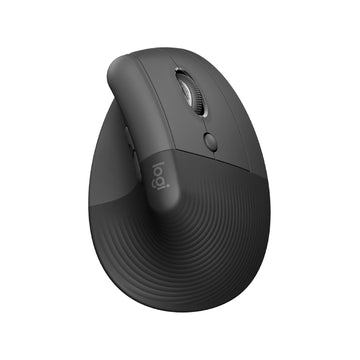 Logitech Lift Vertical Wireless Ergonomic Mouse with 4 Customizable Buttons
