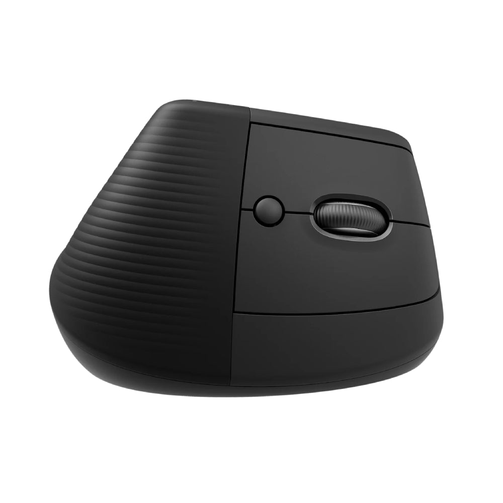 Logitech Lift Vertical Wireless Ergonomic Mouse with 4 Customizable Buttons