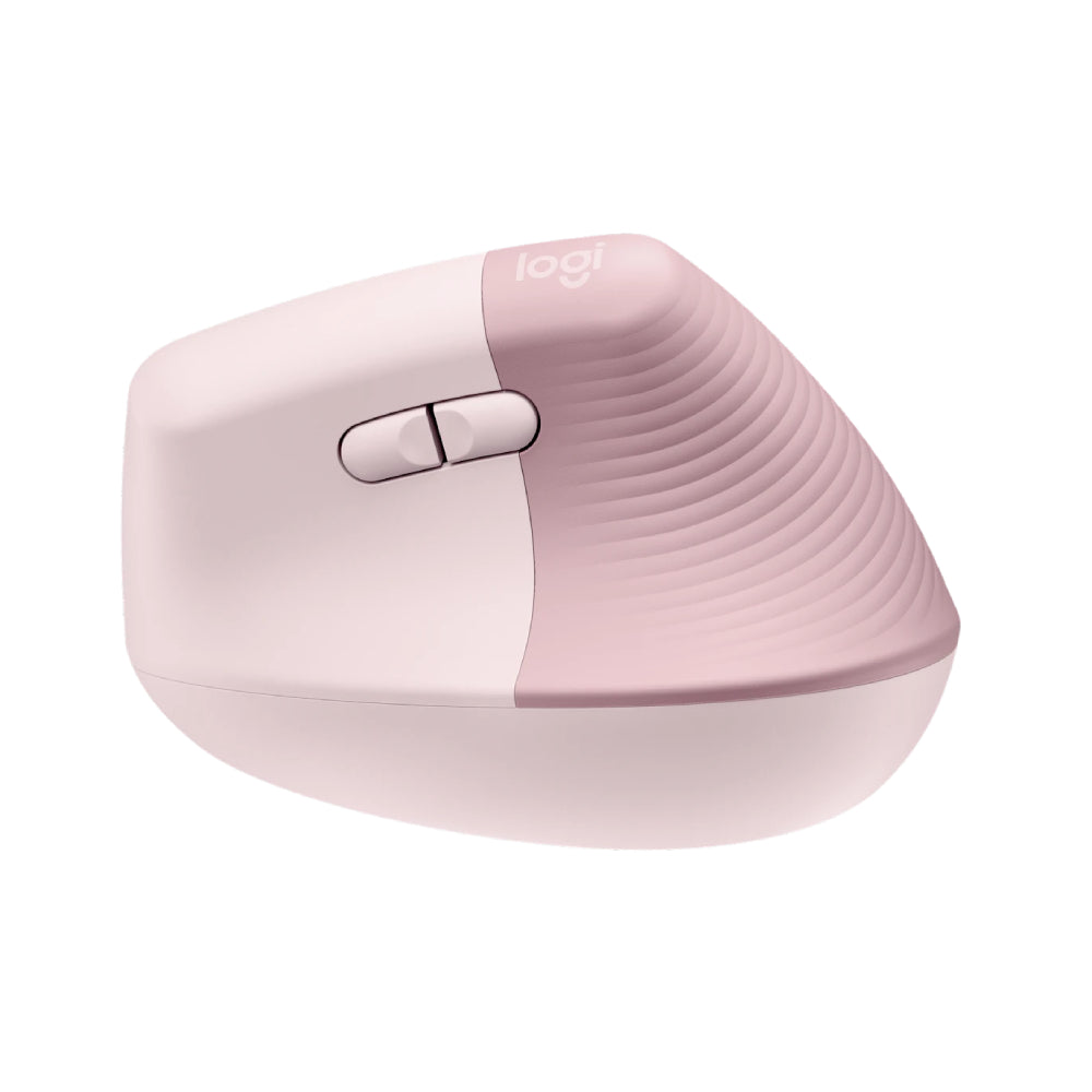 Logitech Lift Vertical Wireless Ergonomic Mouse with 4 Customizable Buttons