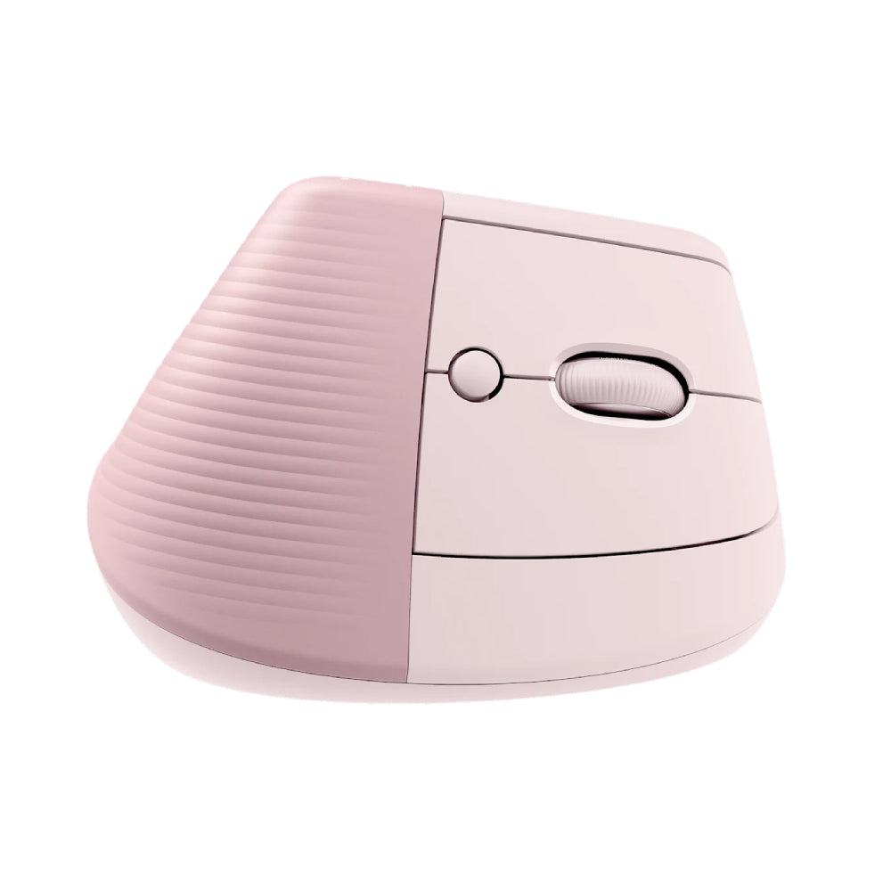 Logitech Lift Vertical Wireless Ergonomic Mouse with 4 Customizable Buttons