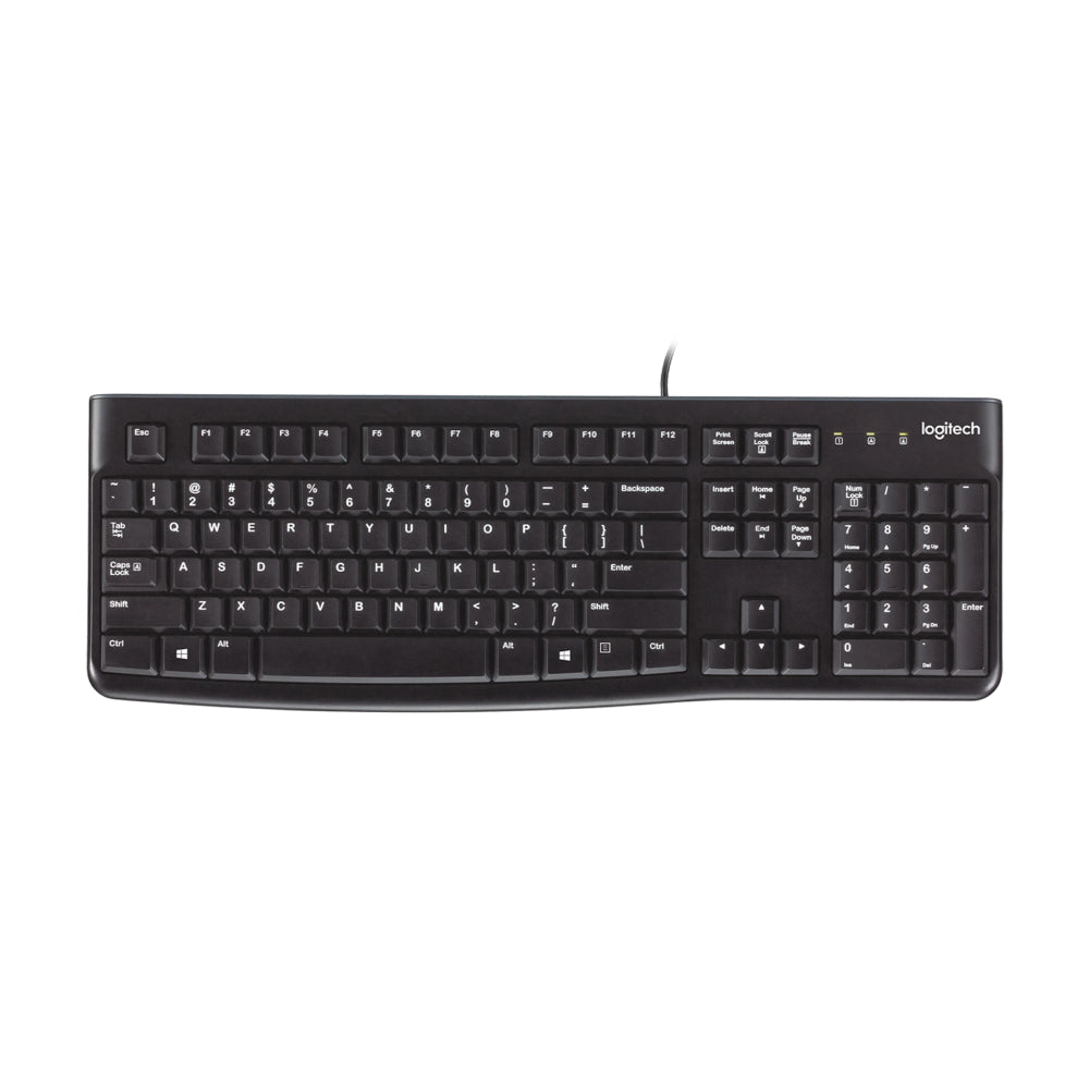 Teclado con cable USB Logitech K120 - Negro