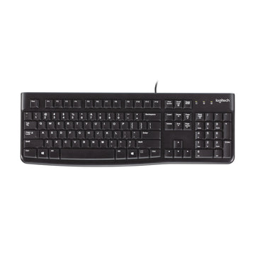 Logitech K120 USB Wired Keyboard - Black