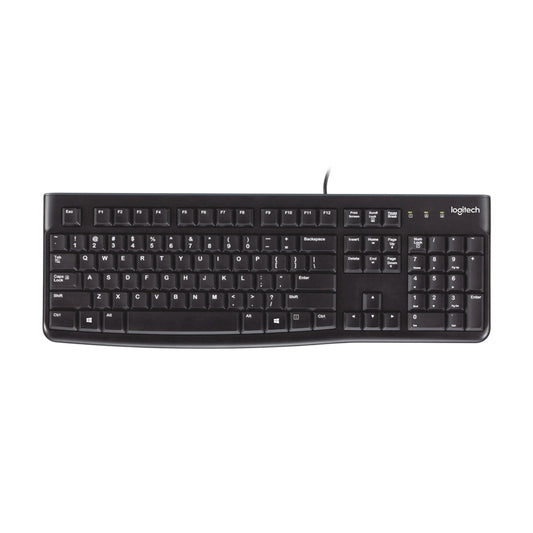 Teclado con cable USB Logitech K120 - Negro