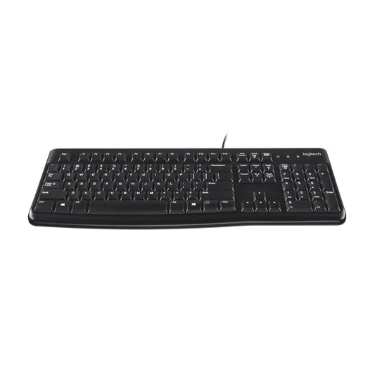 Teclado con cable USB Logitech K120 - Negro