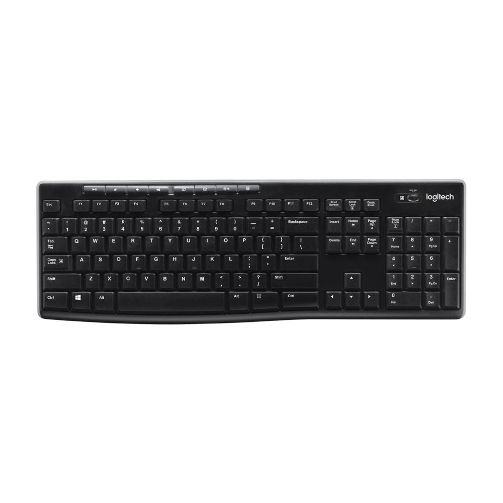 Logitech K270 Wireless Keyboard - Black