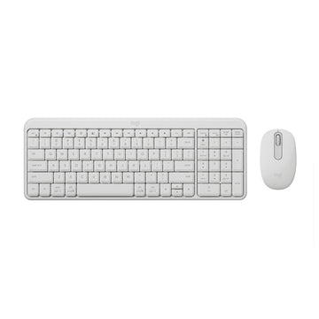 Logitech MK250 Bluetooth Wireless Keyboard and Mouse Combo - White