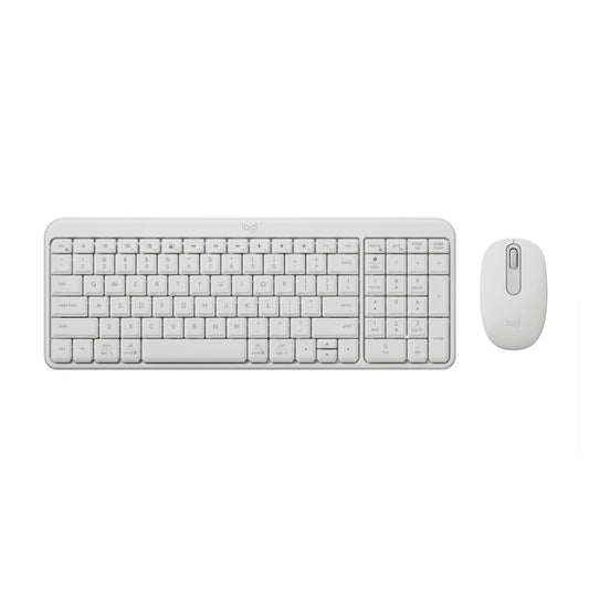 Logitech MK250 Bluetooth Wireless Keyboard and Mouse Combo - White