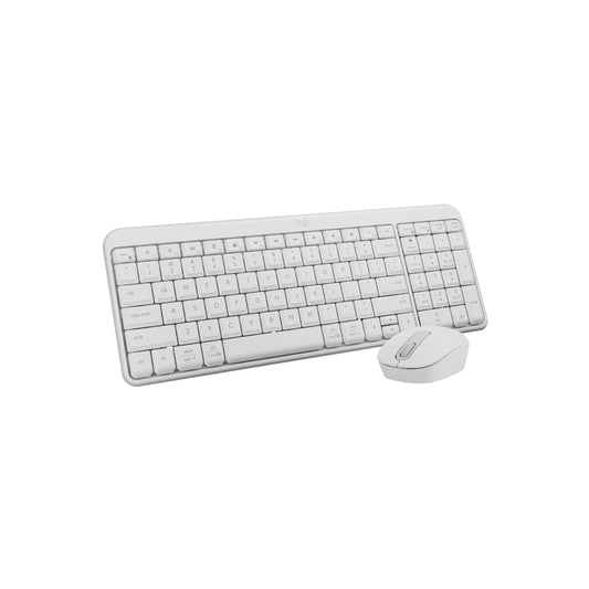 Logitech MK250 Bluetooth Wireless Keyboard and Mouse Combo - White