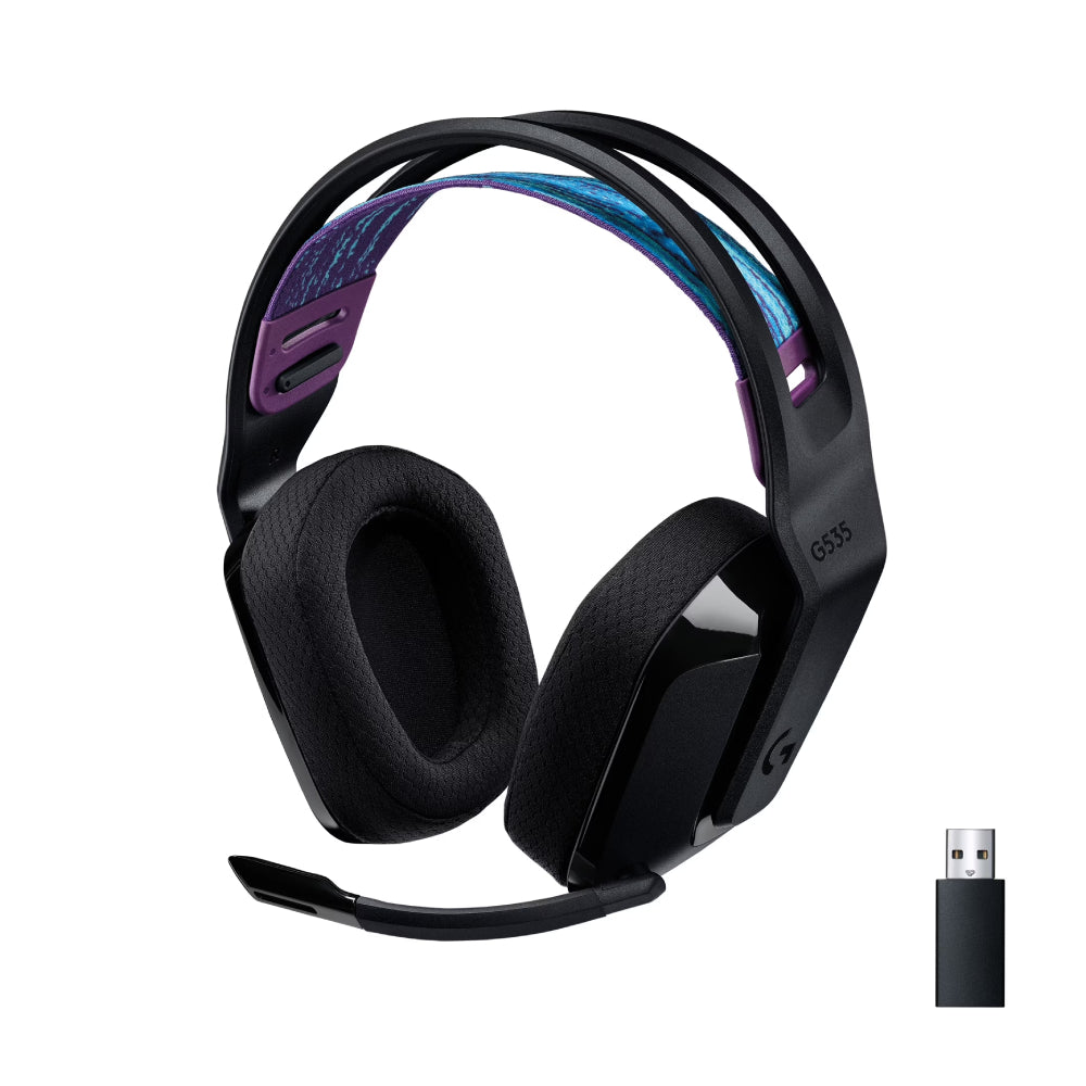 Logitech G Series G535 LIGHTSPEED Wireless Gaming Headset - Black