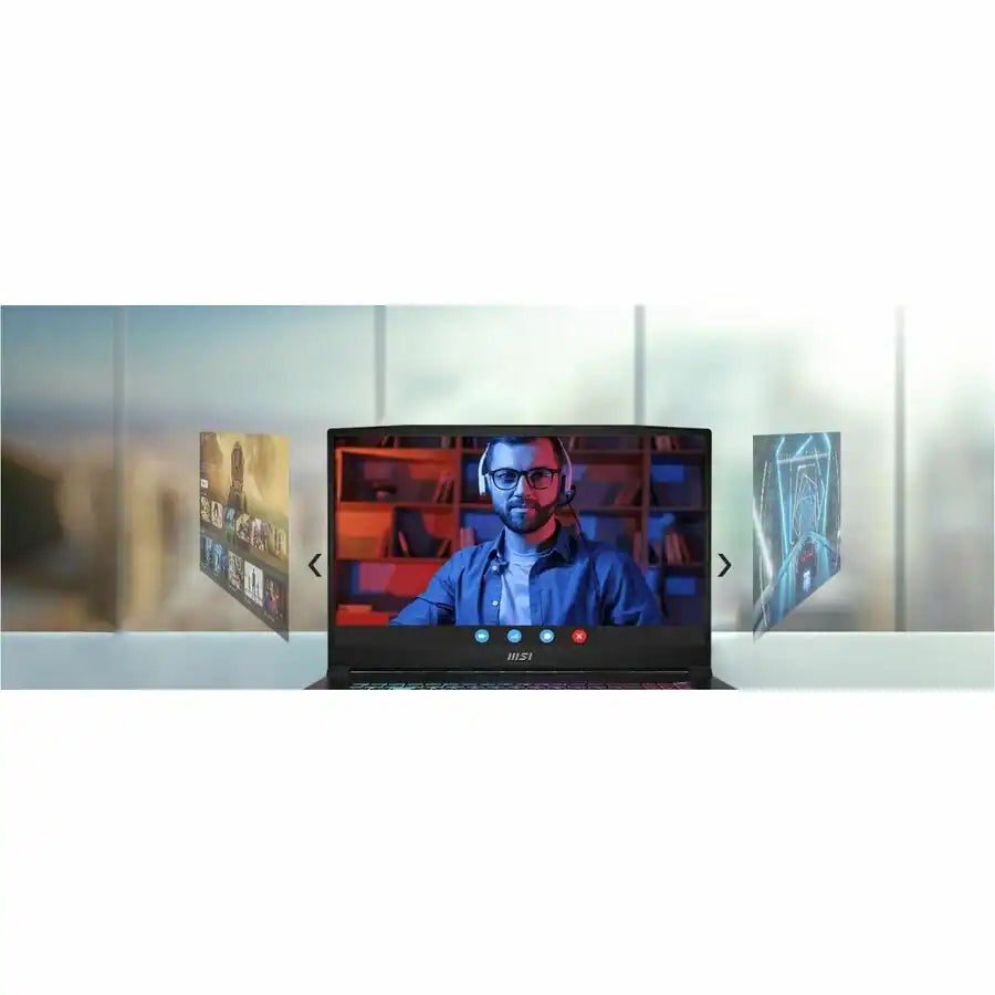 MSI Katana A17 AI B8V 17.3" Gaming Notebook - AMD Ryzen 9 8945HS with 32GB Memory - 1TB SSD - Black