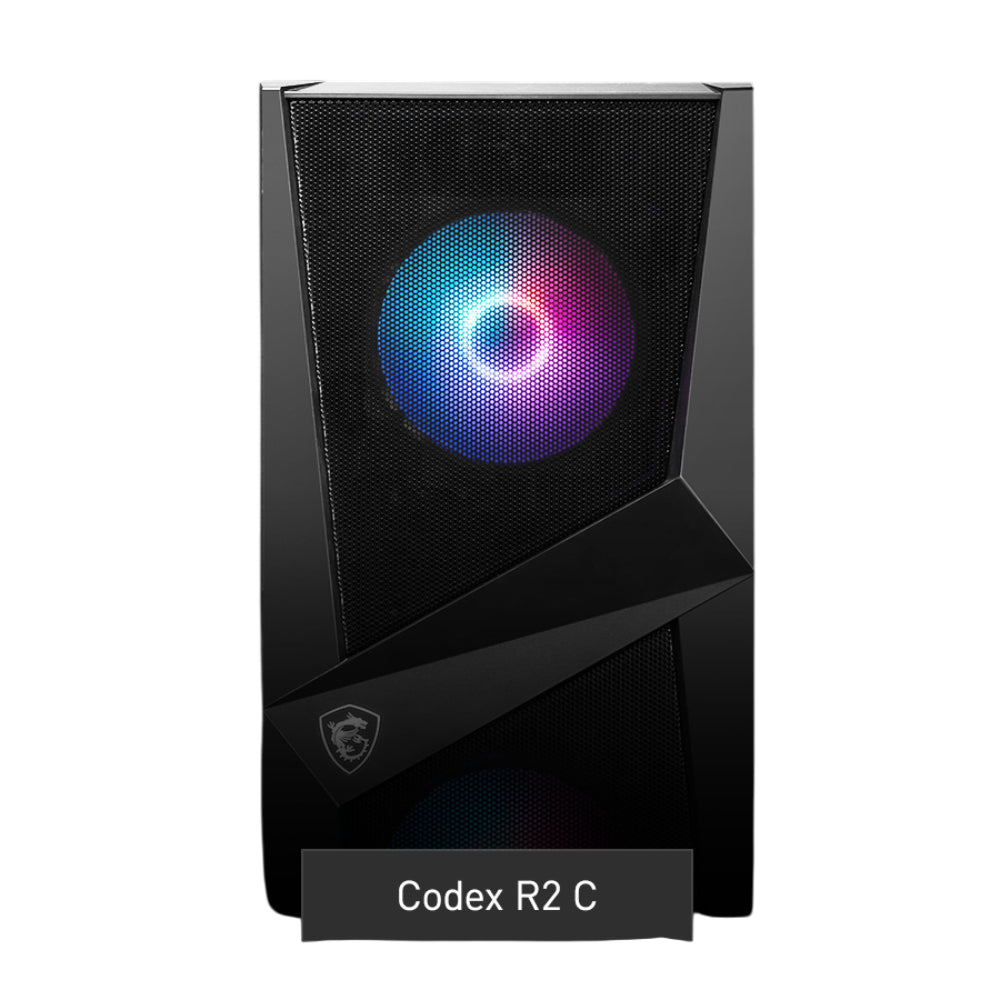 MSI Codex R2 C14NVL5-473 Gaming Desktop - Intel Core i5-14400F with 16GB Memory and 1TB SSD - Black