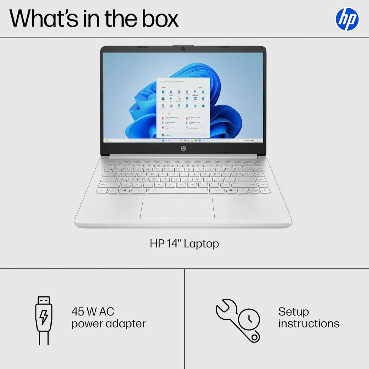 Bundle: HP 14" Touchscreen Laptop - Intel Celeron N4500 with 4GB Memory - 64GB eMMC - Silver + Microsoft 365 Personal 1 Year Subscription includes 1 TB of Cloud Storage Advanced Security, and Innovative Apps with Microsoft Copilot