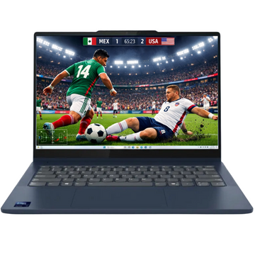 Lenovo 83KR001HUS 14" IdeaPad 5 2-in-1 Laptop - Intel Core Ultra 5 225U with 8GB Memory and 256GB SSD - Blue