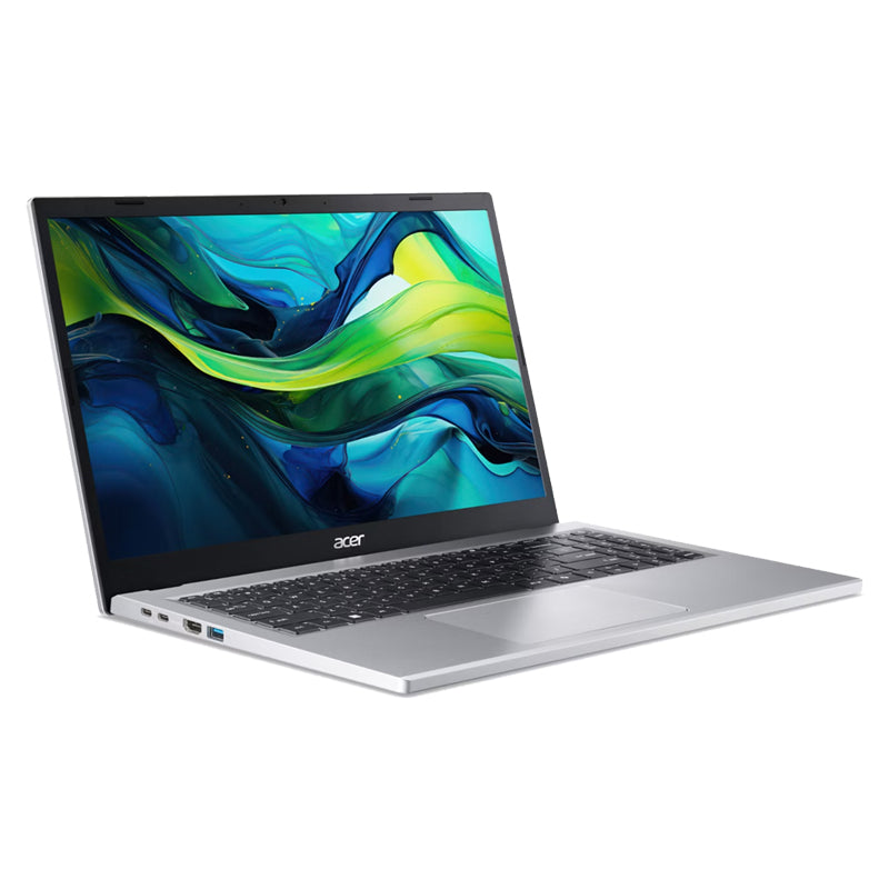Acer AG15-21PT-R746 15.6" Aspire Go 15 Laptop - AMD Ryzen 3 7320U with 8GB Memory - 256GB PCIe Gen3 NVMe SSD - Silver