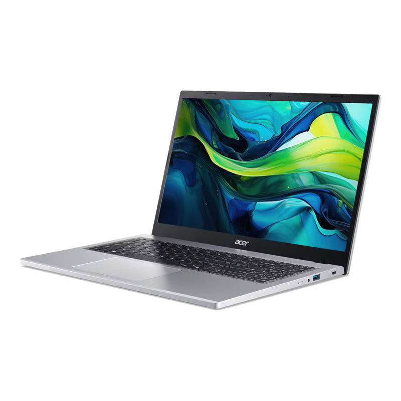Acer AG15-21PT-R746 15.6" Aspire Go 15 Laptop - AMD Ryzen 3 7320U with 8GB Memory - 256GB PCIe Gen3 NVMe SSD - Silver