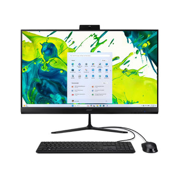 Acer Aspire C27-2G-UR18 27" All-in-One Desktop - AMD Ryzen 5 7430U with 16GB Memory 512GB SSD - Black