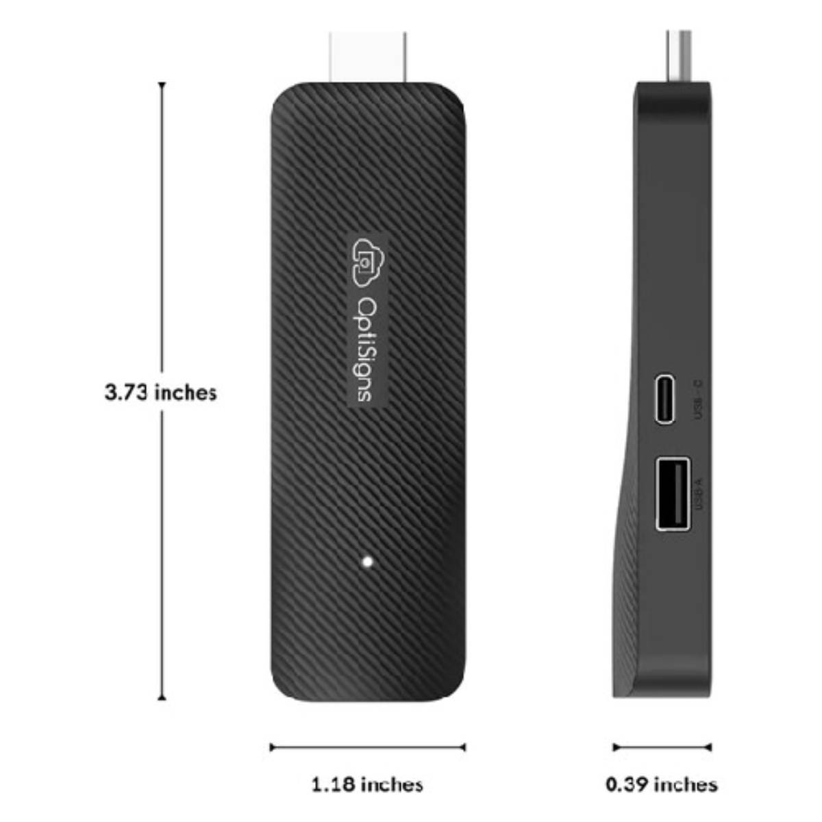 OptiSigns OptiStick Digital Signage Player - Black