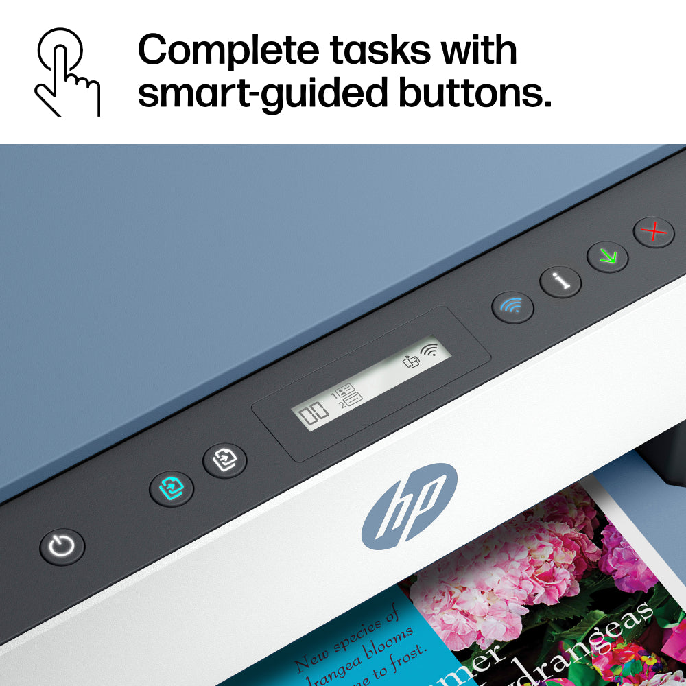 HP Smart Tank Plus 651 Wireless All-in-One Supertank Inkjet Printer with Inks - White