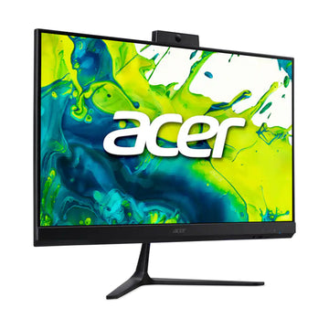 Acer C24-2G-UR17 23.8" Aspire C24 All-in-One Desktop Computer - AMD Ryzen 7 5825U with 16GB Memory - 512GB SSD -  Black