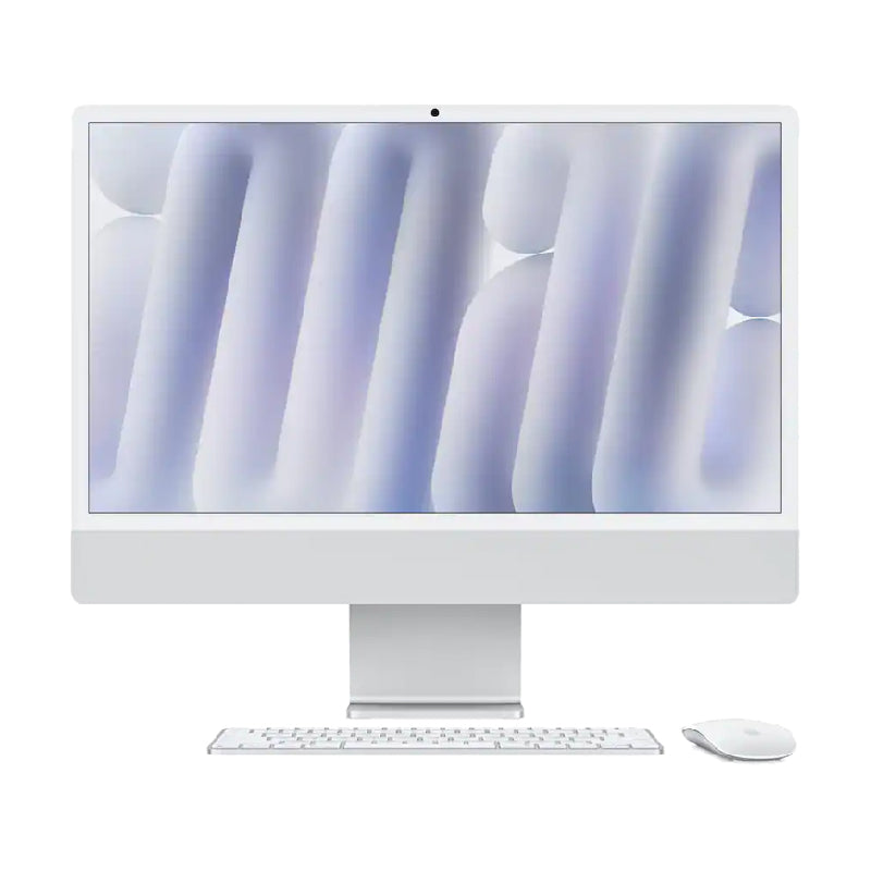 Apple 24" All-in-One iMac - Apple M4 Chip with 16GB Memory and 256GB SSD - Silver