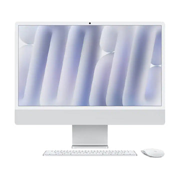 Apple 24" All-in-One iMac - Apple M4 Chip with 16GB Memory and 256GB SSD - Silver